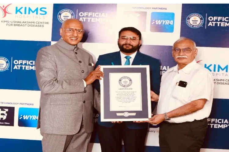 Doctor P Raghu Ram, Founder and Chairman of the Ushalakshmi Breast Cancer Foundation and Founding Director of KIMS-USHALAKSHMI Centre