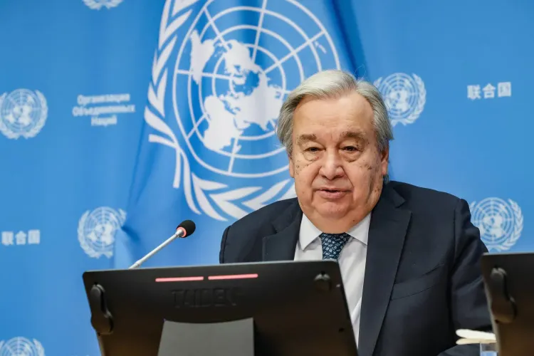 UN chief Antonio Guterres
