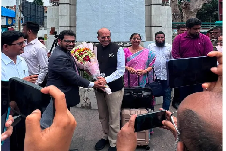India's newly appointed High Commissioner to Bangladesh, Dinesh Trivedi, arrives in Bangladesh to assume charge of the diplomatic mission in Dhaka.