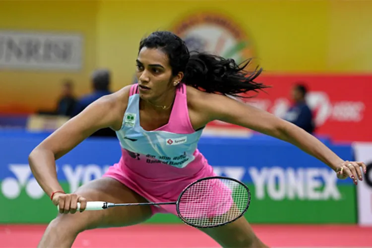 Two-time Olympic medallist P. V. Sindhu 