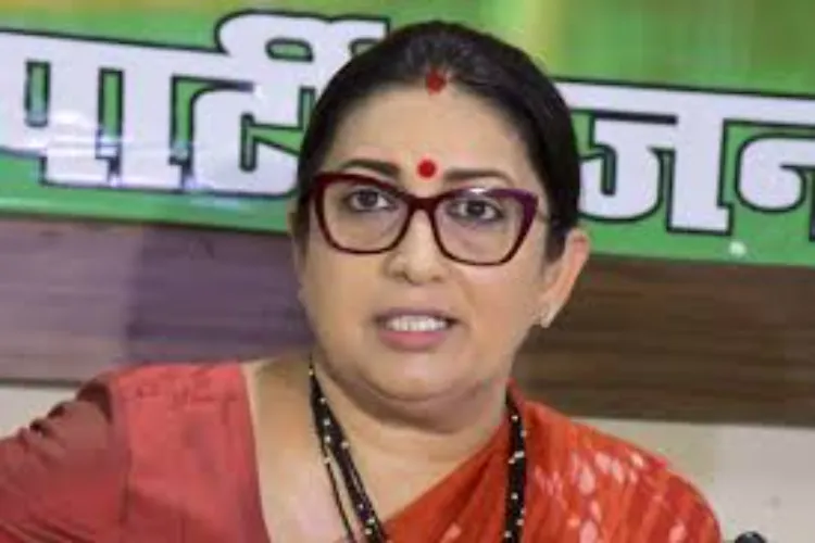 Former Union minister Smriti Irani 