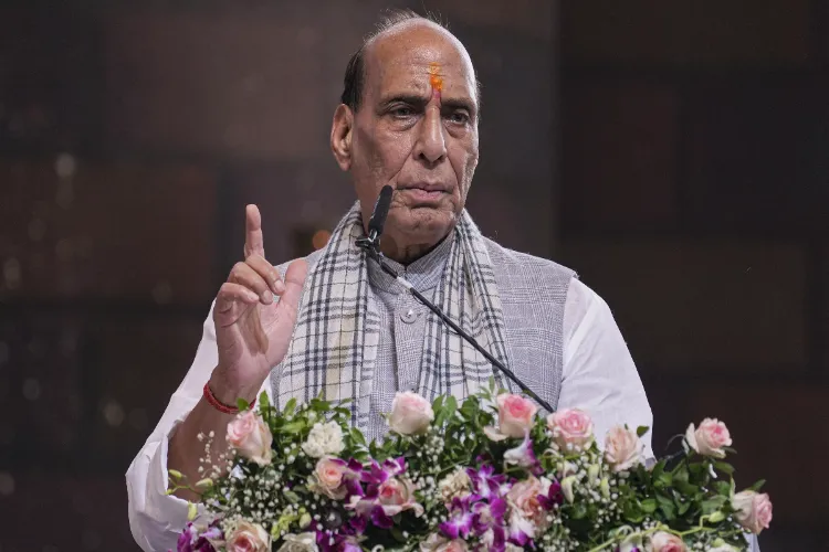 Defence Minister Rajnath Singh
