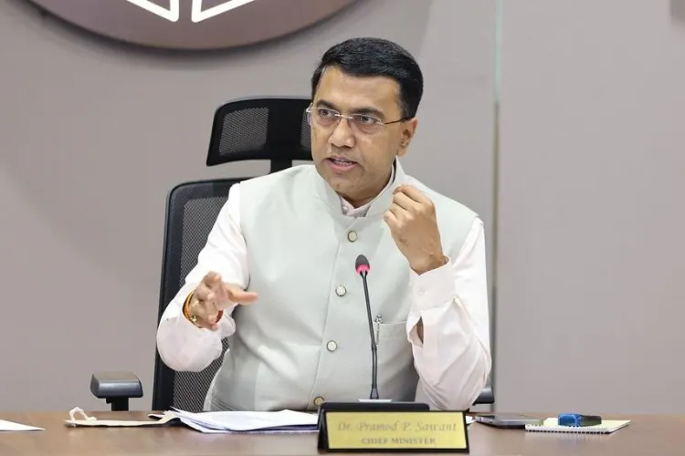 Goa Chief Minister Pramod Sawant