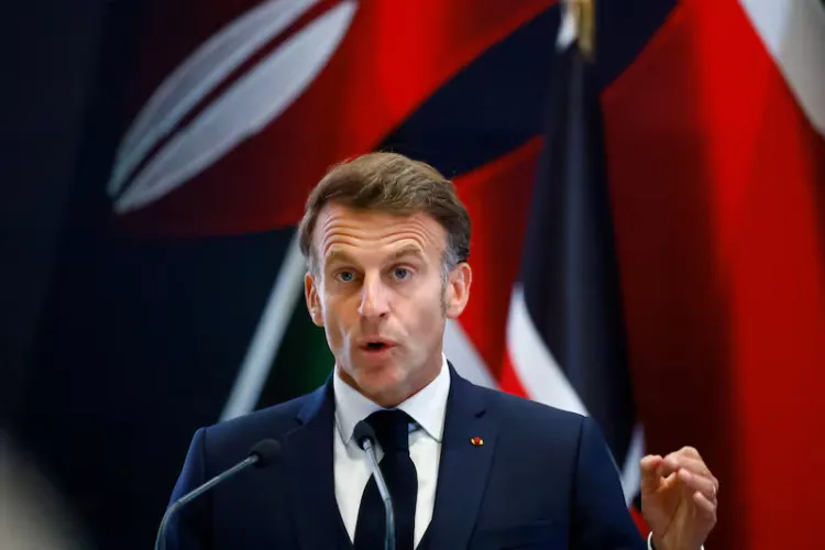  French President Emmanuel Macron