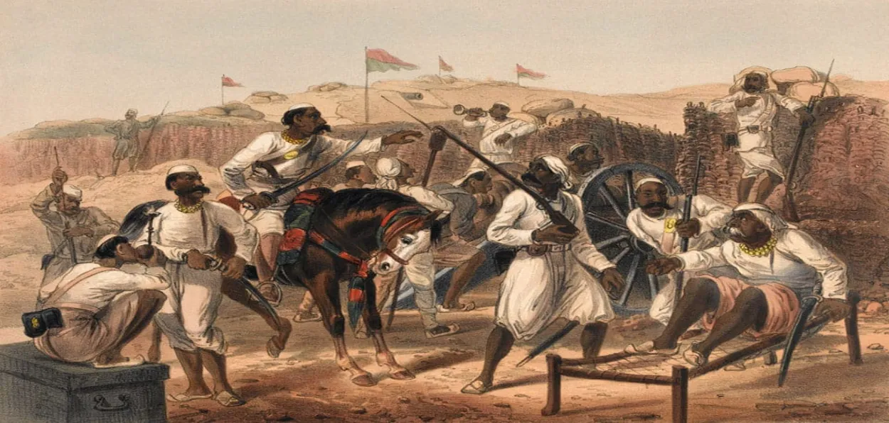 An artist's imagination of a war scene (Representational Image)