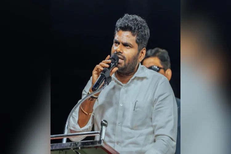 Former BJP leader K Annamalai 