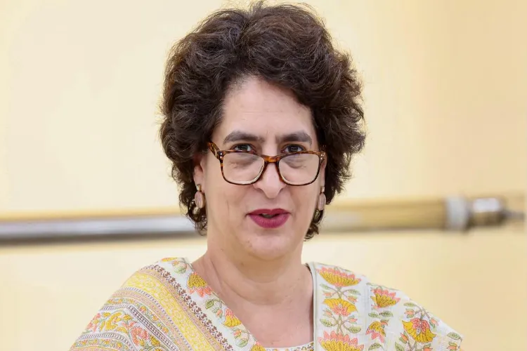 Congress leader Priyanka Gandhi Vadra