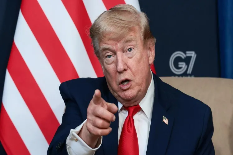 US President Donald Trump