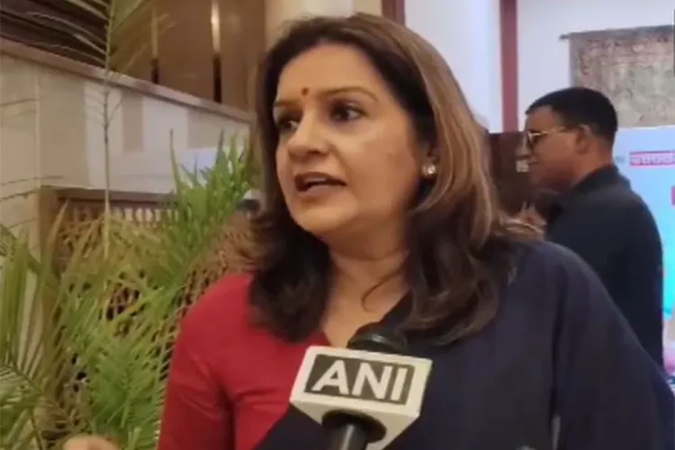 Shiv Sena (UBT) leader Priyanka Chaturvedi
