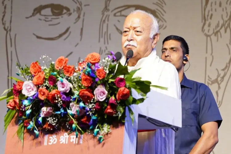 RSS Chief Mohan Bhagwat 
