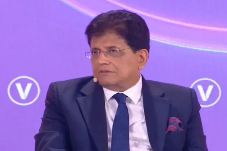 Union Commerce Minister Piyush Goyal at Viva Technology 2026 event in Paris