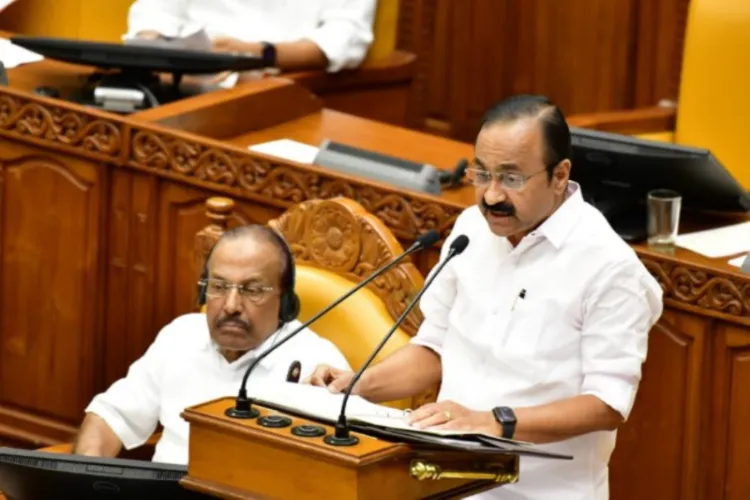 Keralam Chief Minister and Finance Minister VD Satheesan 