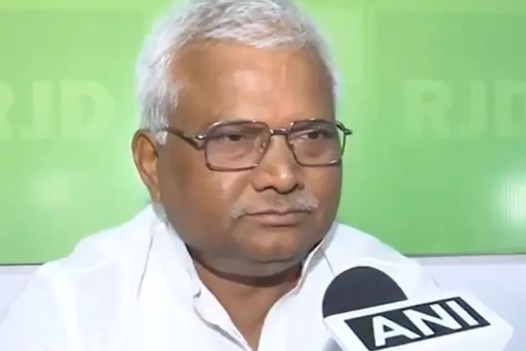 Rashtriya Janata Dal (RJD) national general secretary Bhola Yadav