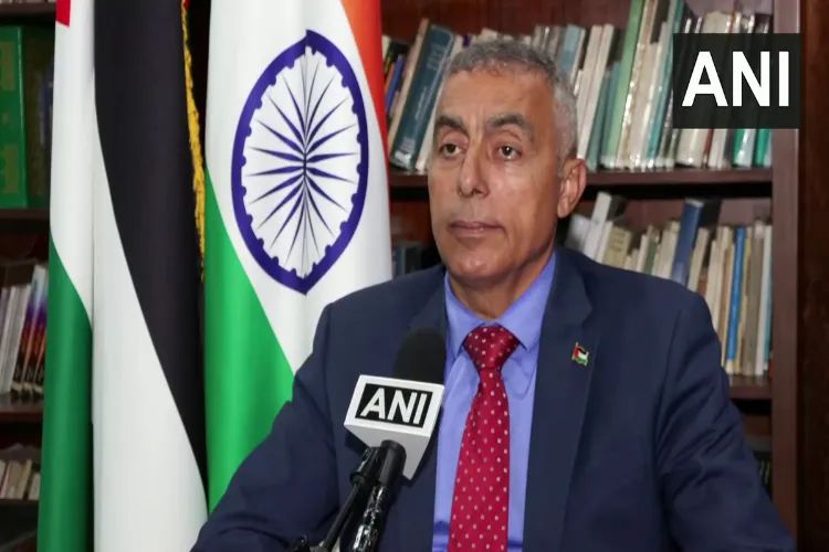 Palestinian Ambassador to India, Abdullah M Abu Shawesh