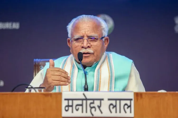 Union minister Manohar Lal