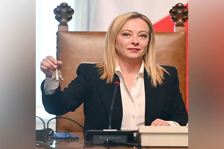Italian Prime Minister Giorgia Meloni 