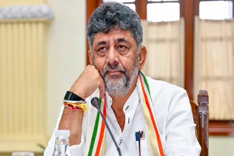 Karnataka CM DK Shivakumar