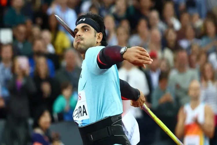 Indian javelin throw ace Neeraj Chopra