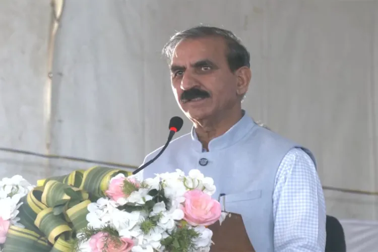 Himachal Pradesh Chief Minister Sukhvinder Singh Sukhu