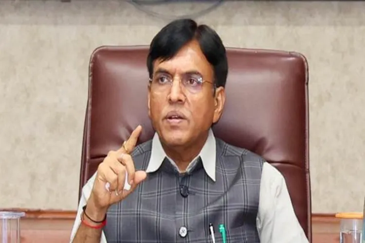 Labour and Employment Minister Mansukh Mandaviya
