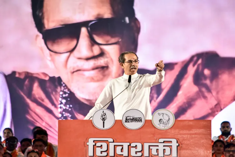 Shiv Sena (UBT) chief Uddhav Thackeray