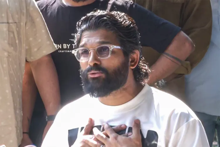 Actor Allu Arjun