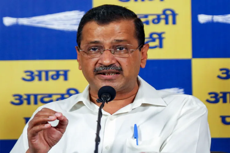 Aam Aadmi Party (AAP) national convenor Arvind Kejriwal 
