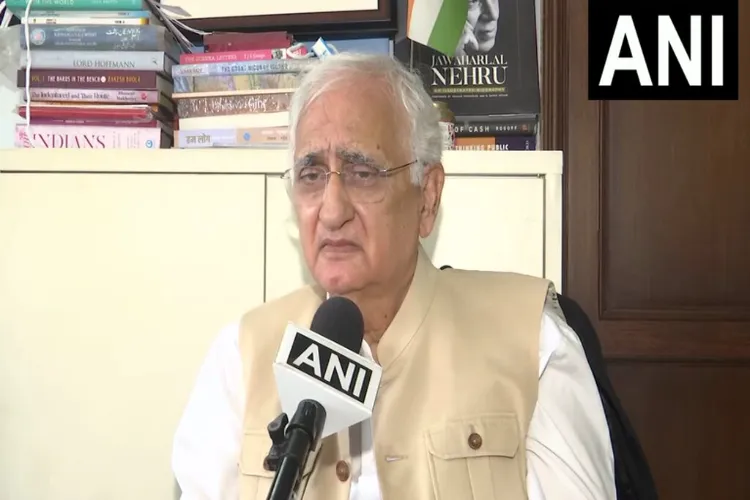 Senior Congress leader Salman Khurshid 