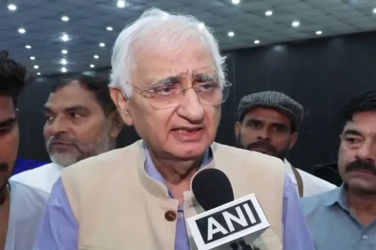 Senior Congress leader Salman Khurshid 