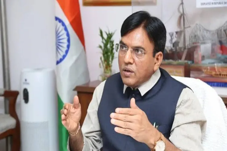 Union Sports Minister Mansukh Mandaviya 