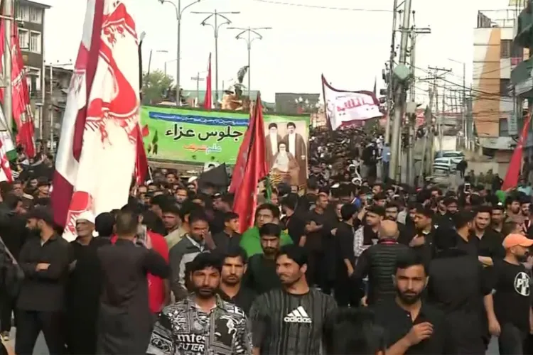 Muharram procession in Srinagar 