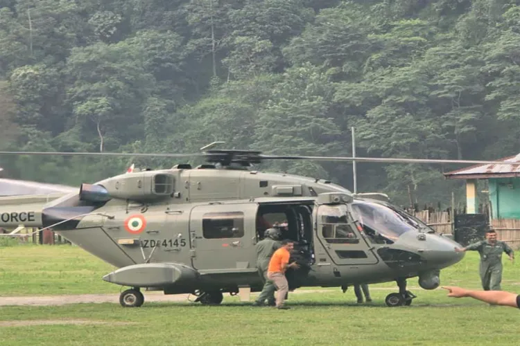 IAF launches rescue operation in Arunachal flood-hit Keyi Panyor