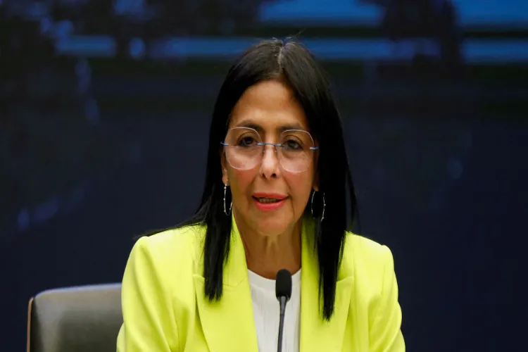 Acting Venezuelan President Delcy Rodriguez 