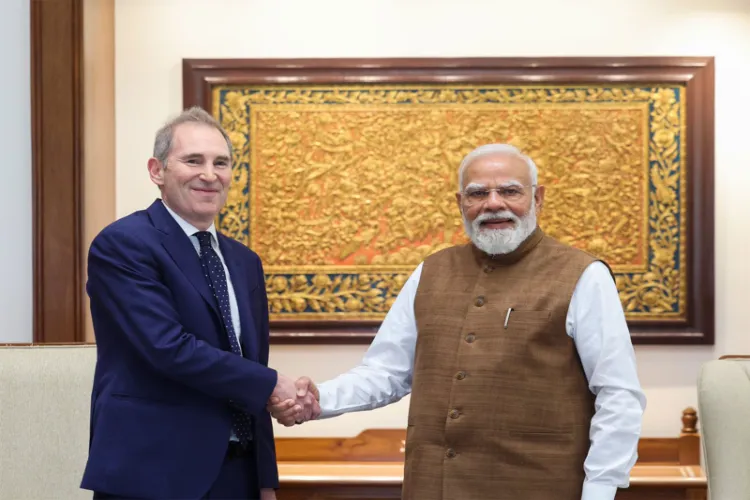 Amazon Chief Executive Officer Andy Jassy meets Prime Minister Narendra Modi