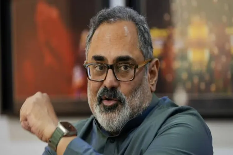 BJP Kerala president Rajeev Chandrasekhar 