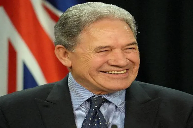 New Zealand Foreign Minister and New Zealand First leader Winston Peters