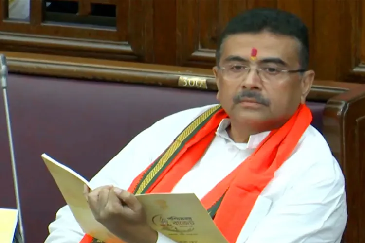 West Bengal Chief Minister Suvendu Adhikari