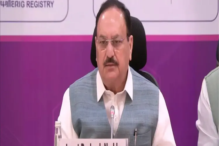 Union Health Minister J P Nadda 