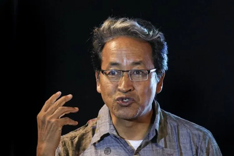 Climate activist and educator Sonam Wangchuk