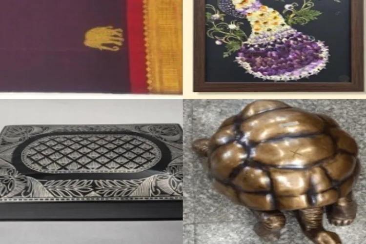 Traditional Indian gifts presented to Seychelles' leadership during Prime Minister Narendra Modi's official visit