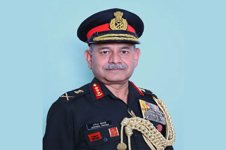 Outgoing Army Chief General Upendra Dwivedi