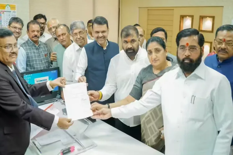 Legislative Council member Sachin Ahir joined the Eknath Shinde-led Shiv Sena