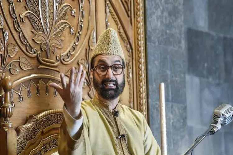 Kashmir's chief preacher Mirwaiz Umar Farooq 