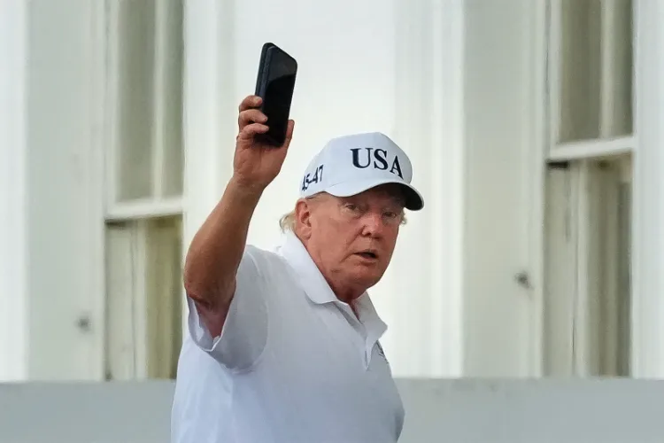 US President Donald Trump