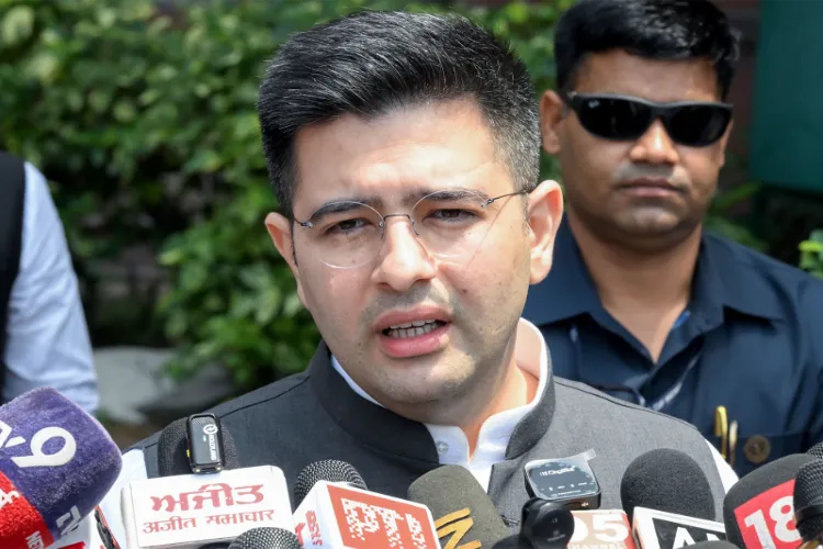 Rajya Sabha MP Raghav Chadha
