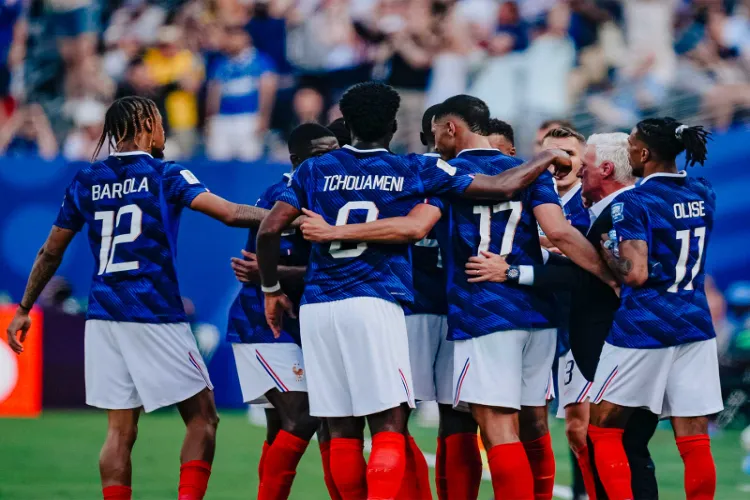 France players in action during FIFA World Cup 2026 