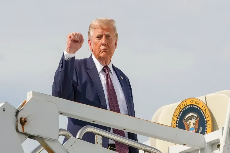 US President Donald Trump