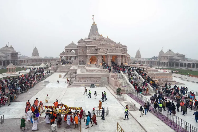Representative Image of Ayodhya's Ram Mandir 