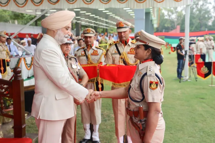 Delhi Lieutenant Governor Taranjit Singh Sandhu attended Delhi Police Commissionerate Day 