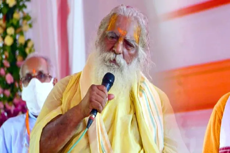 Ram Janmabhoomi trust chairman Mahant Nritya Gopal Das